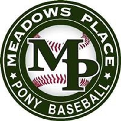 Meadows Place PONY Baseball