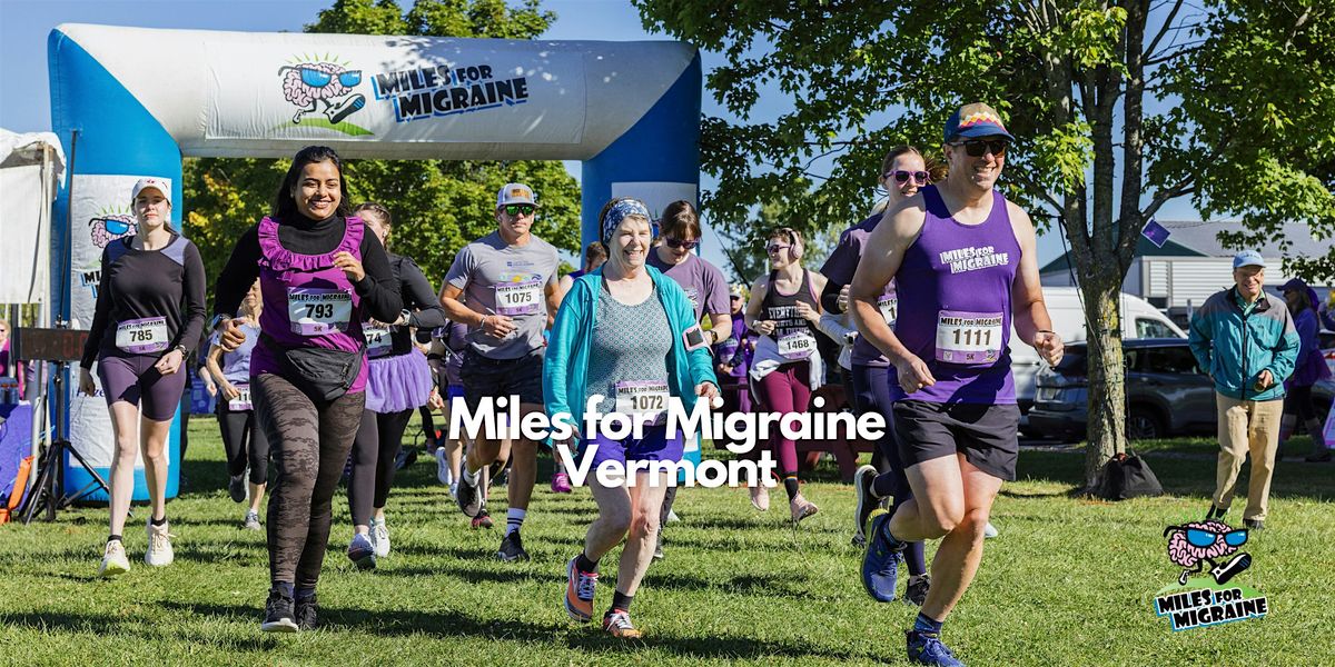 Miles for Migraine Vermont