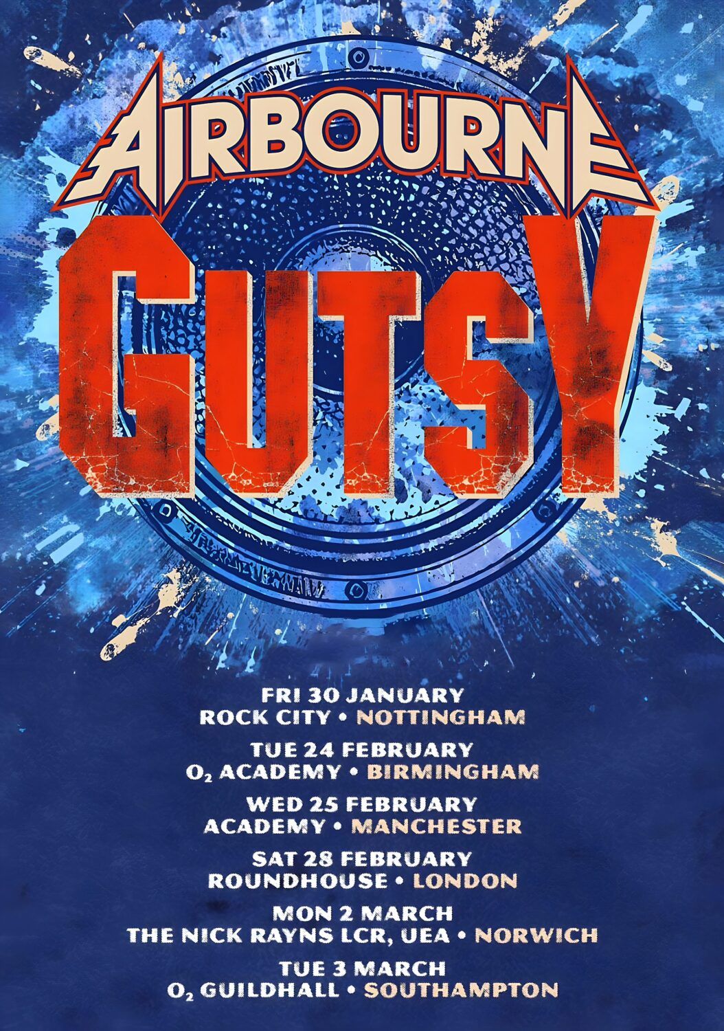 Airbourne Southampton Tickets