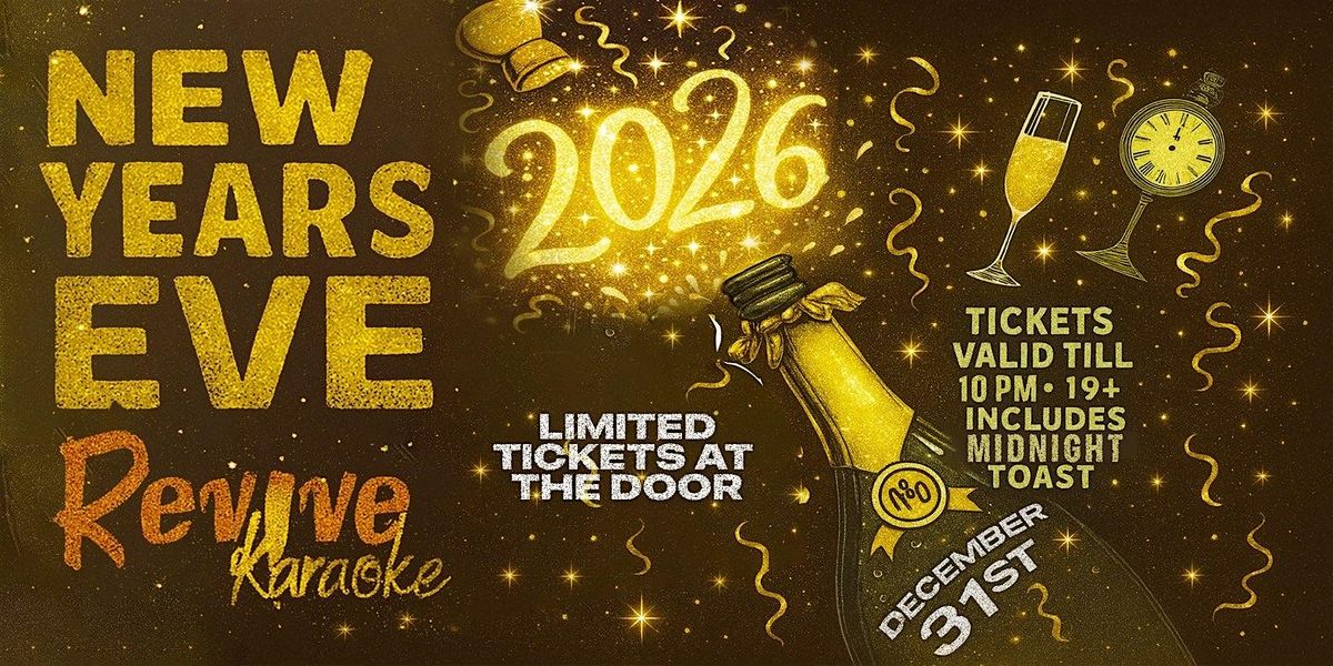 New Year\u2019s Eve at Revive Karaoke!