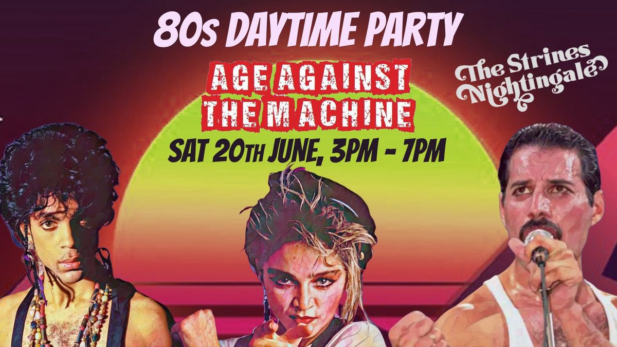 STRINES: 80s SPECIAL - Age Against The Machine & Club de Fromage Over ...