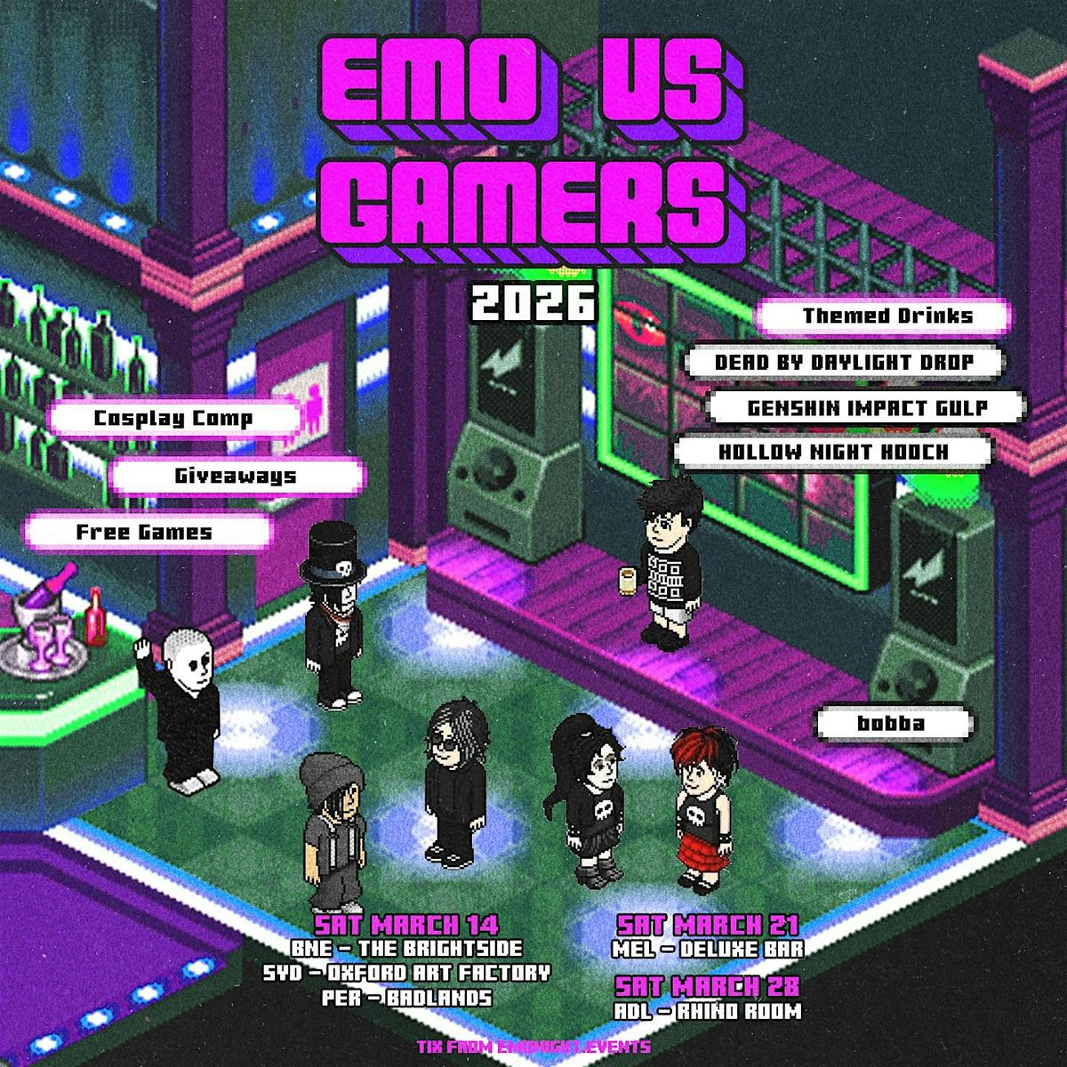 EMO VS GAMERS TEMPE \/ PHOENIX 2026
