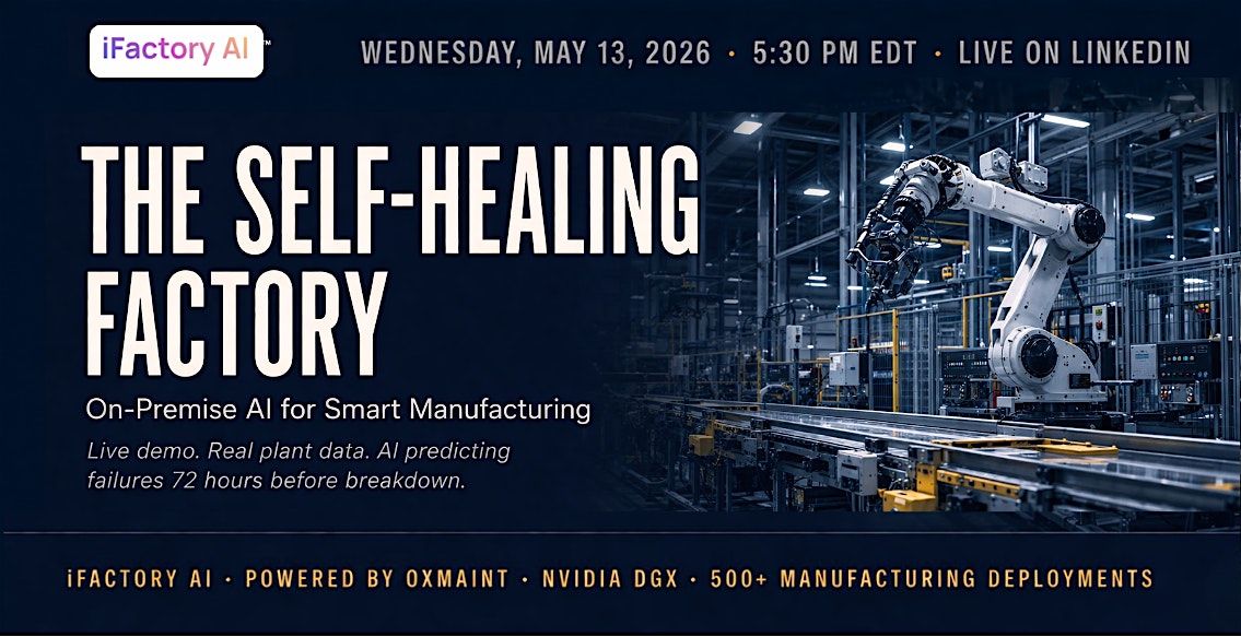 Sapphire Week: The Self-Healing Factory \u2014 On-Premise AI for Manufacturing