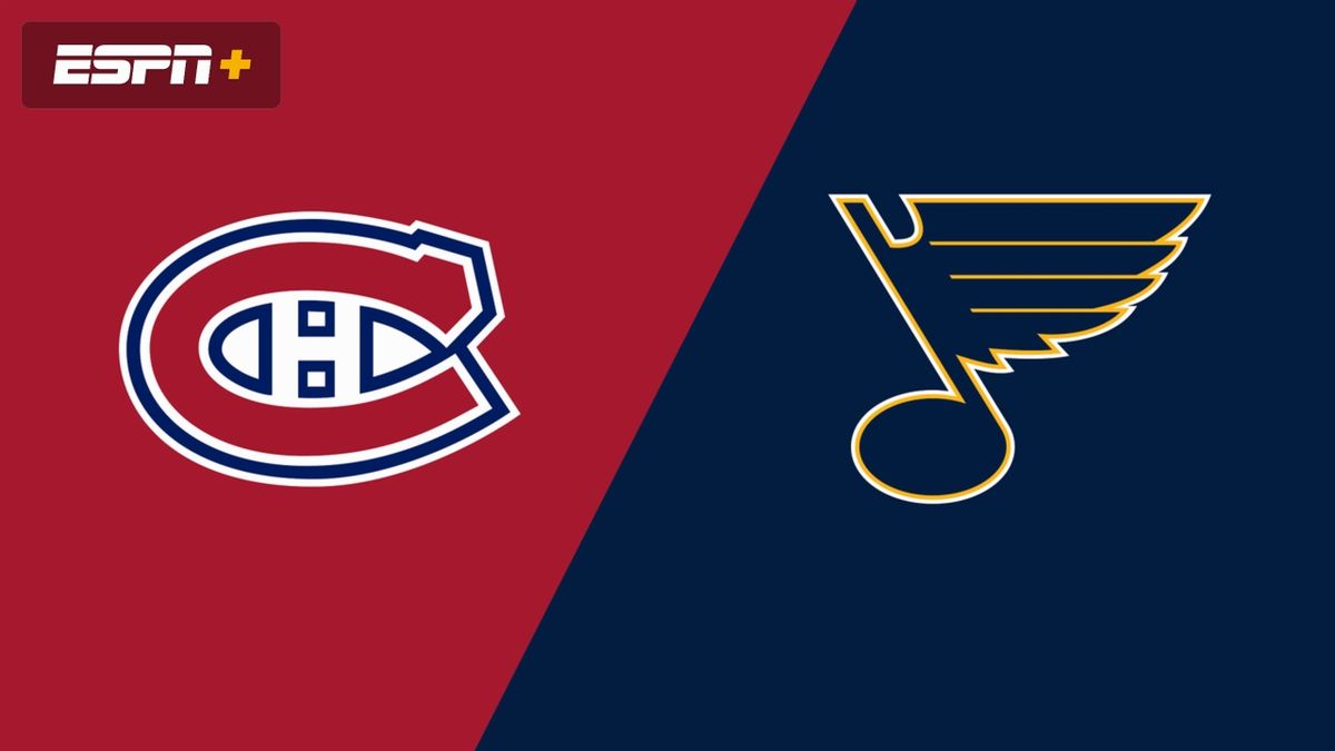 St. Louis Blues at Montreal Canadiens