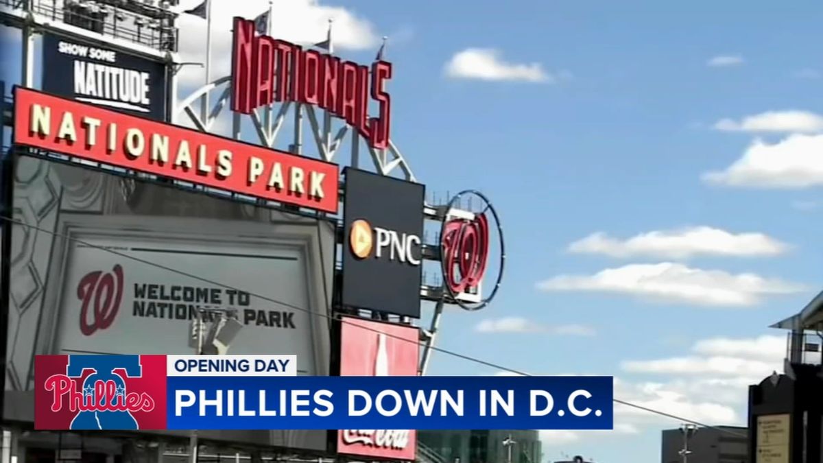Parking Washington Nationals at Philadelphia Phillies