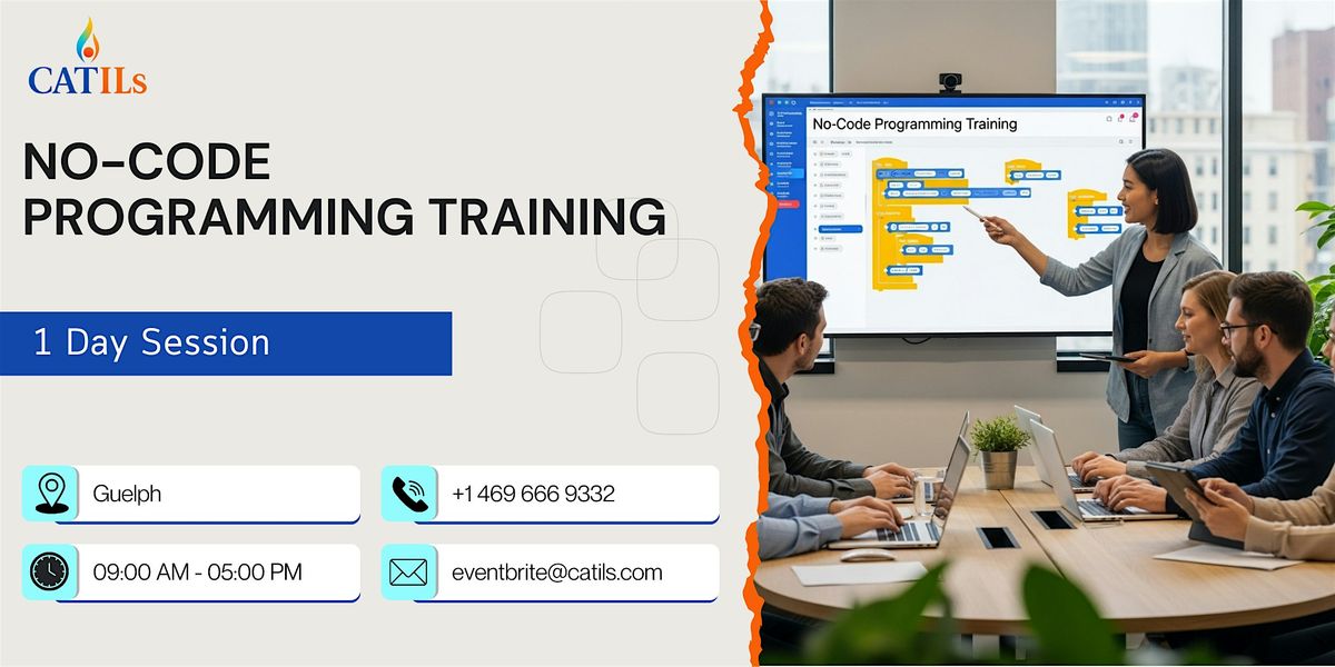 Programming Training Center No-Code Programming Training: 1 Day Session in Guelph at For more ...