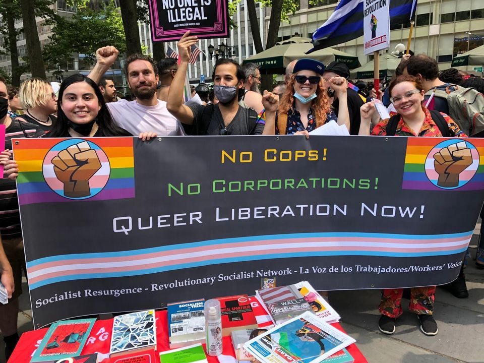 Rhode Island Stands Up for Trans Rights Against the Far Right! Red