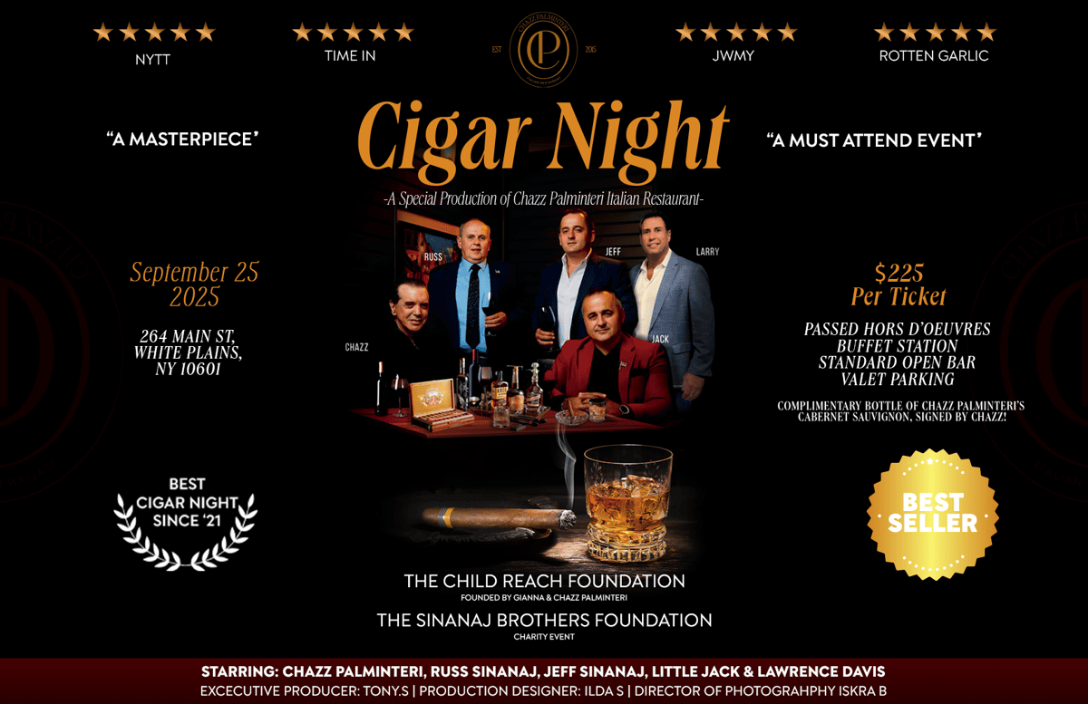 Chazz Palminteri at Cabot Theatre