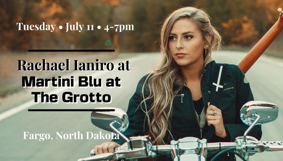 Rachael Ianiro at Martini Blue at The Grotto Martini BLU at The Grotto, Fargo, ND July 11, 2023