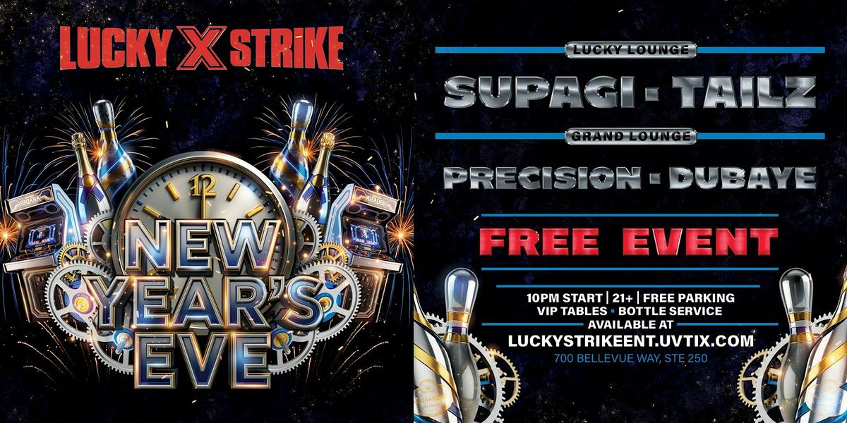 FREE ENTRY :: NYE 2026 in Bellevue!! (2 Rooms: Latin & HipHop)