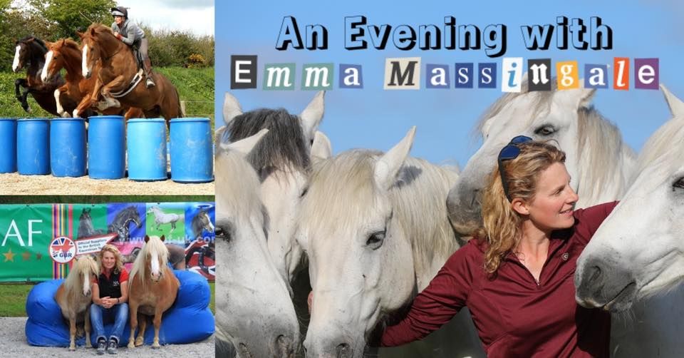 Emma Massingale Horse Trainer & Adventurer Burton International Arena, Beverley, EN