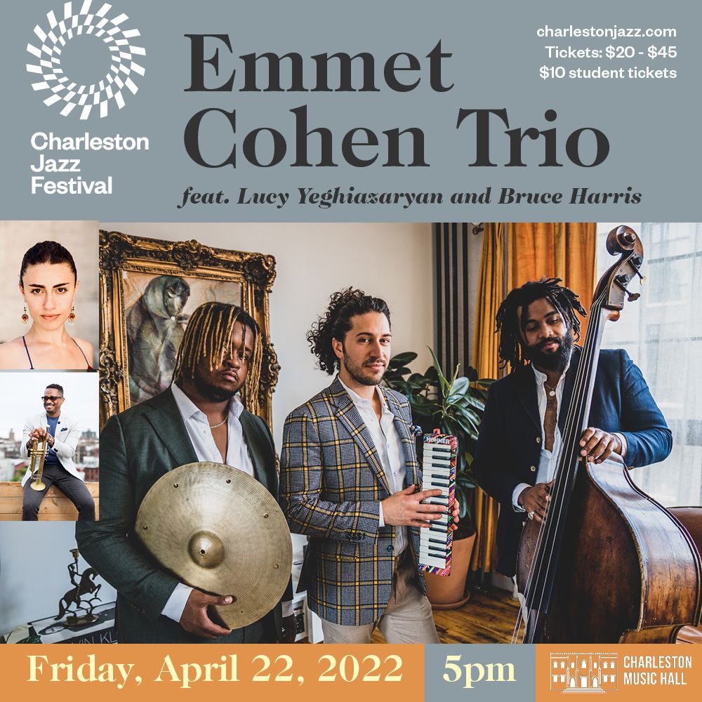 Emmet Cohen at Stanford Bing Concert Hall