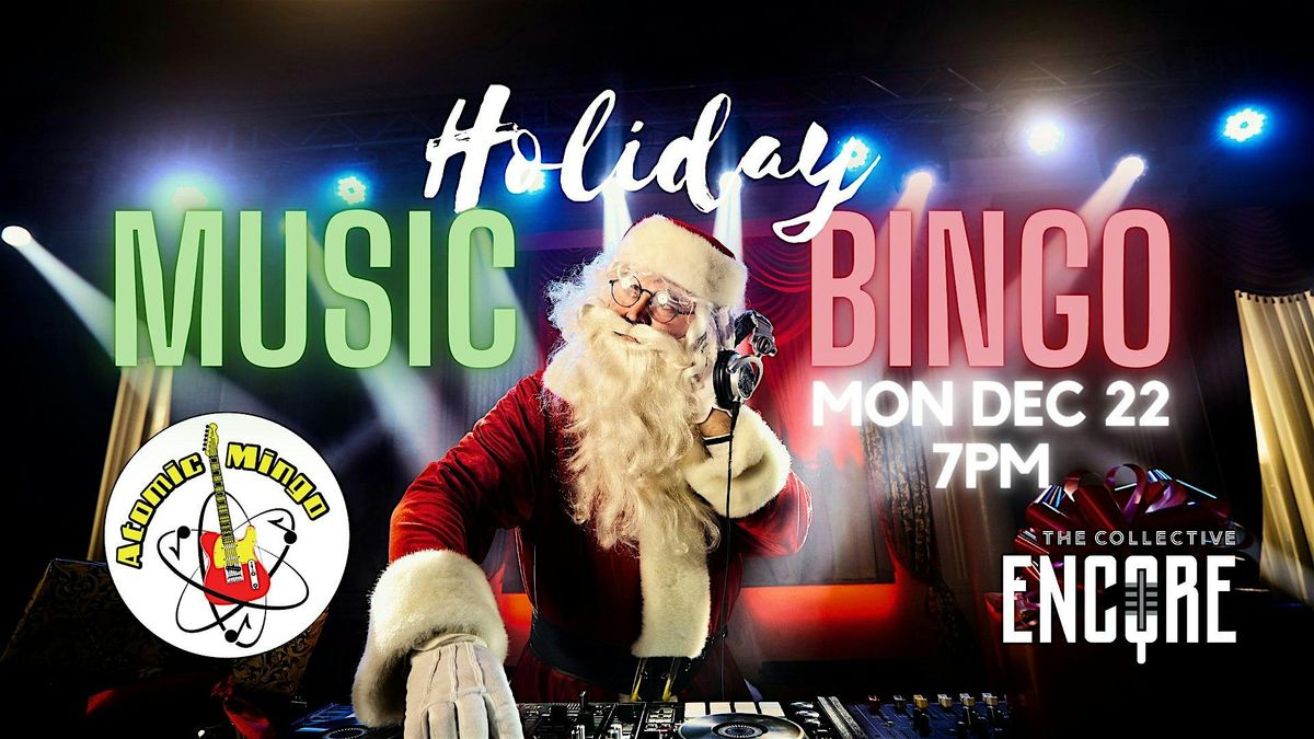Holiday Music Bingo Night with Atomic Mingo