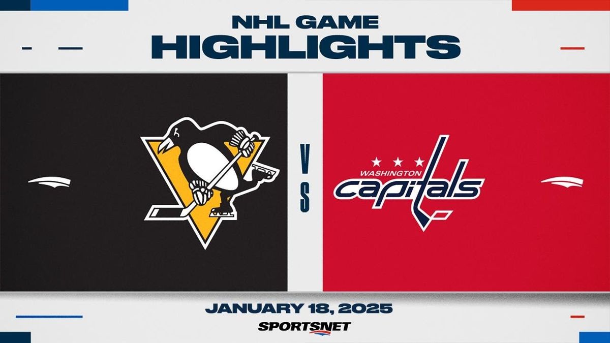 Pittsburgh Penguins vs. Washington Capitals