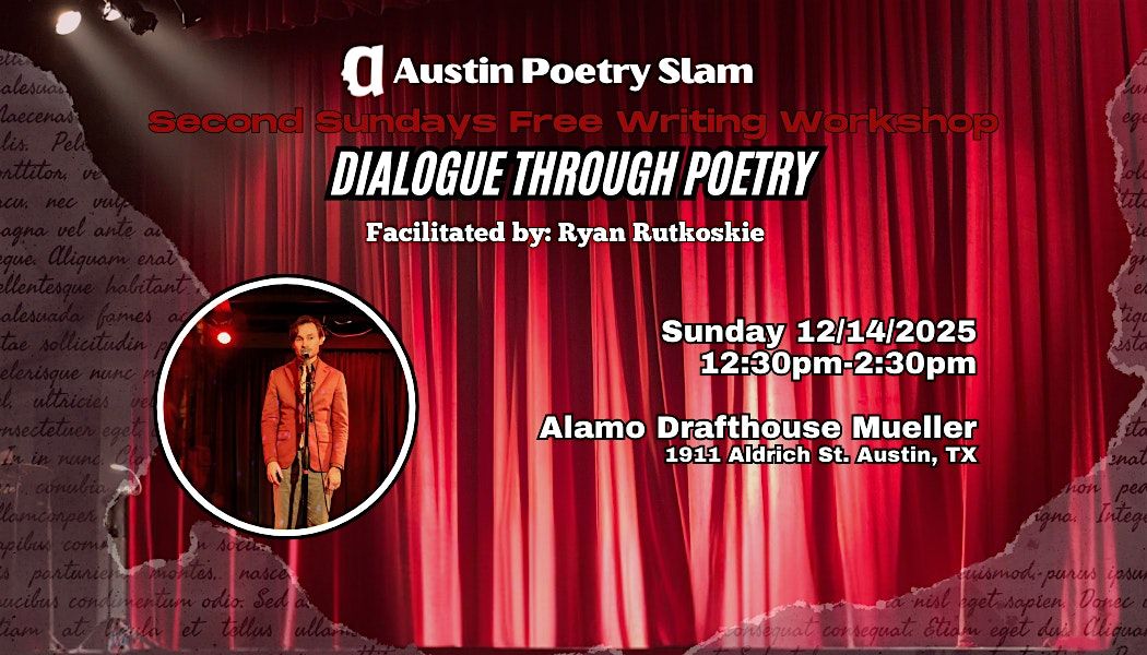 Austin Poetry Slam Presents The Second Sunday Free Writing Workshop