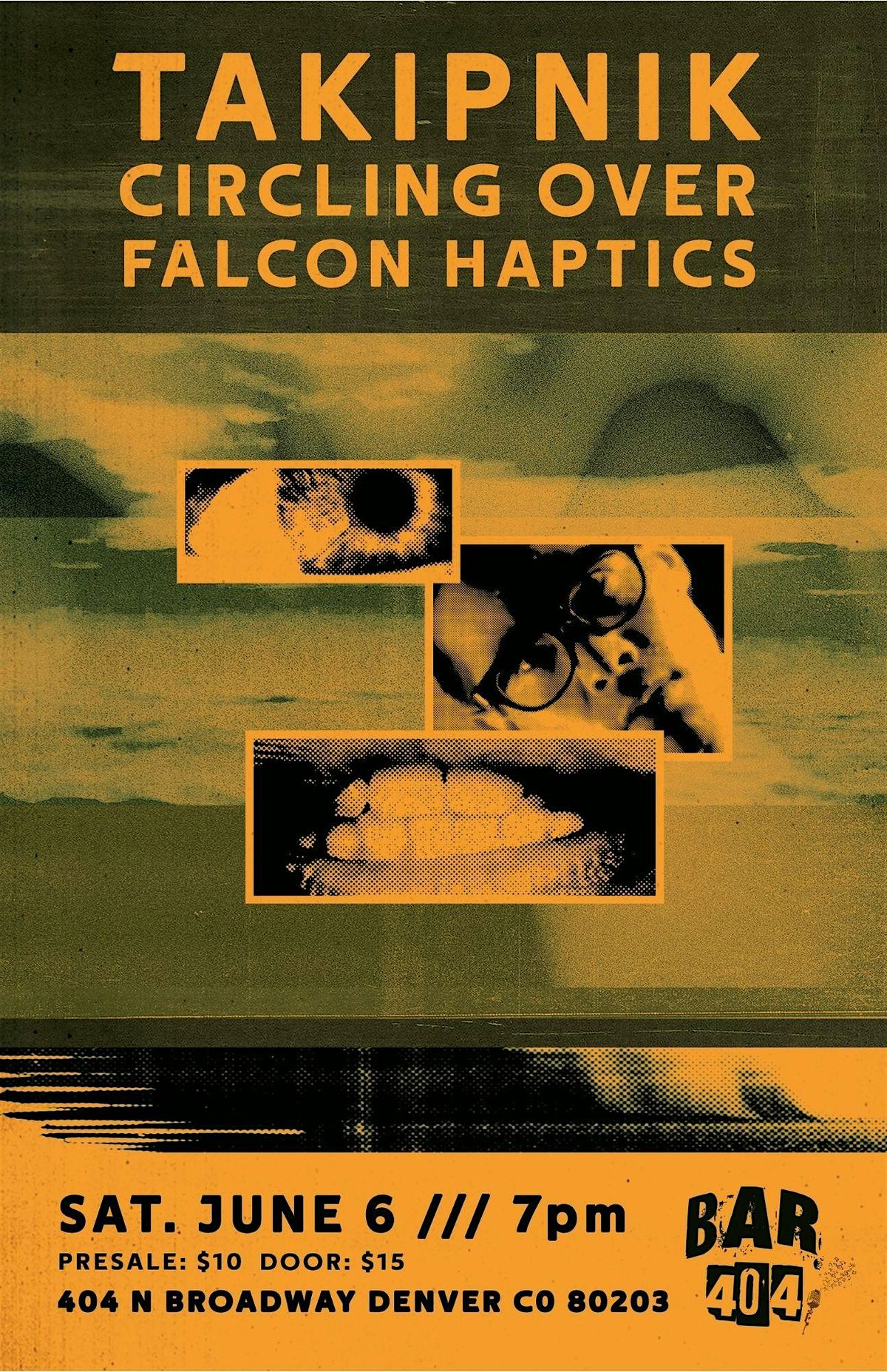 Takipnik, Circling Over and Falcon Haptics
