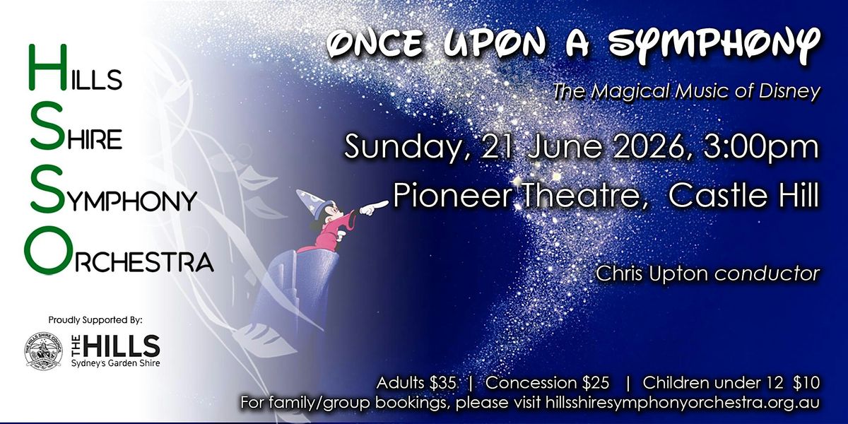 HSSO Presents: Once Upon a Symphony