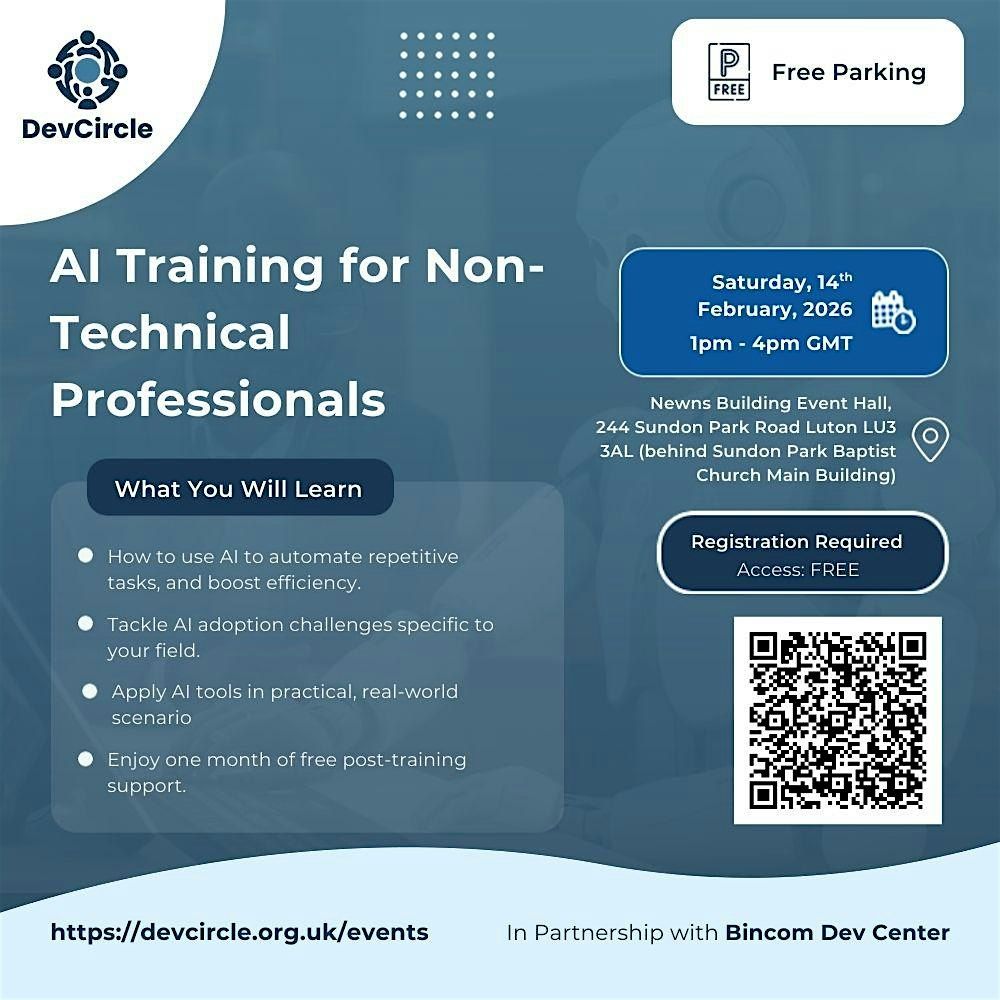AI Training for Non-Technical Professionals