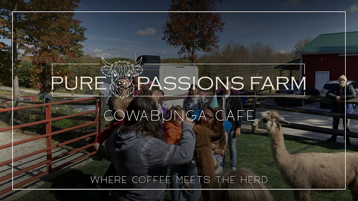 Cowabunga Cafe at Pure Passions Farm