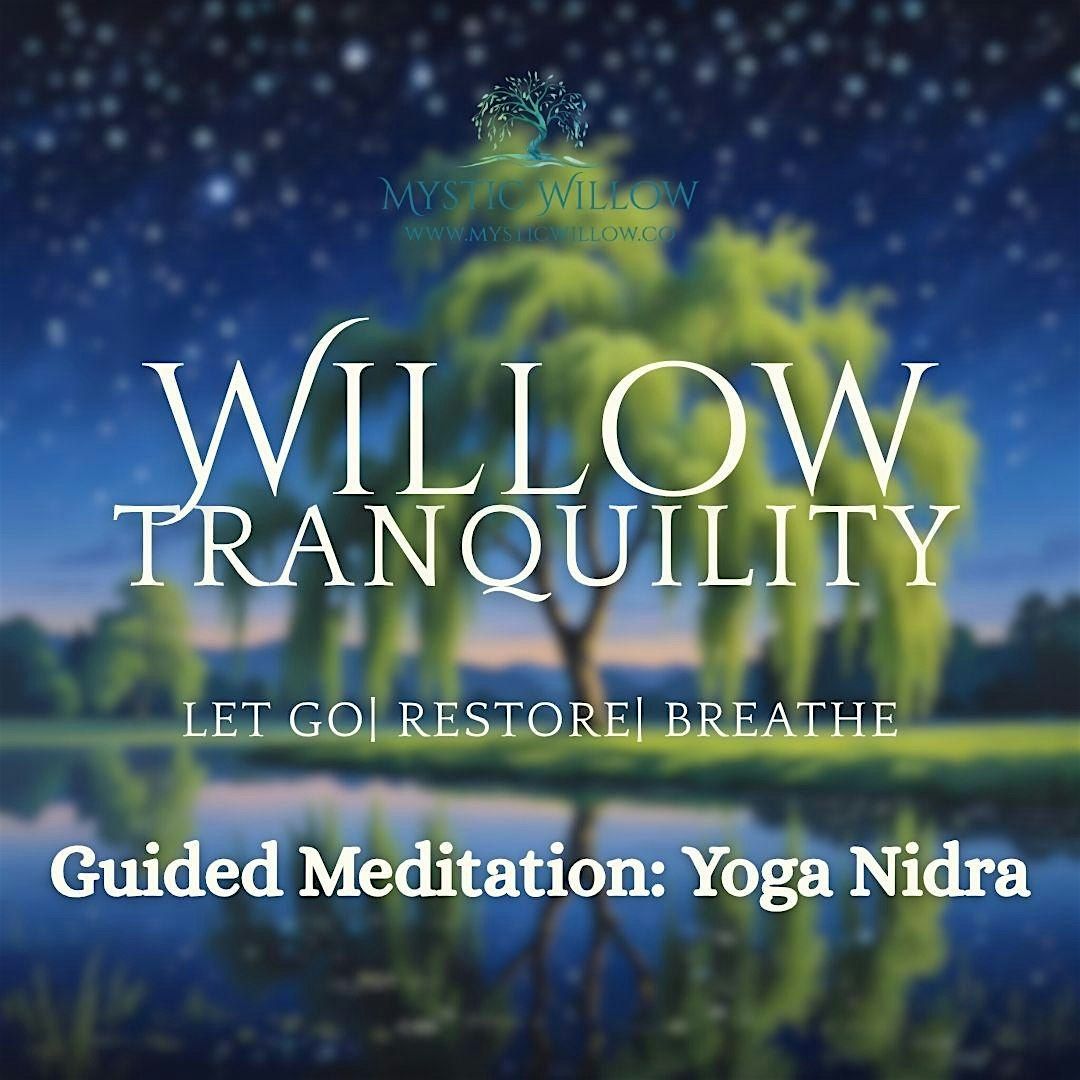 Willow Tranquility: Guided Meditation with Sound Bath