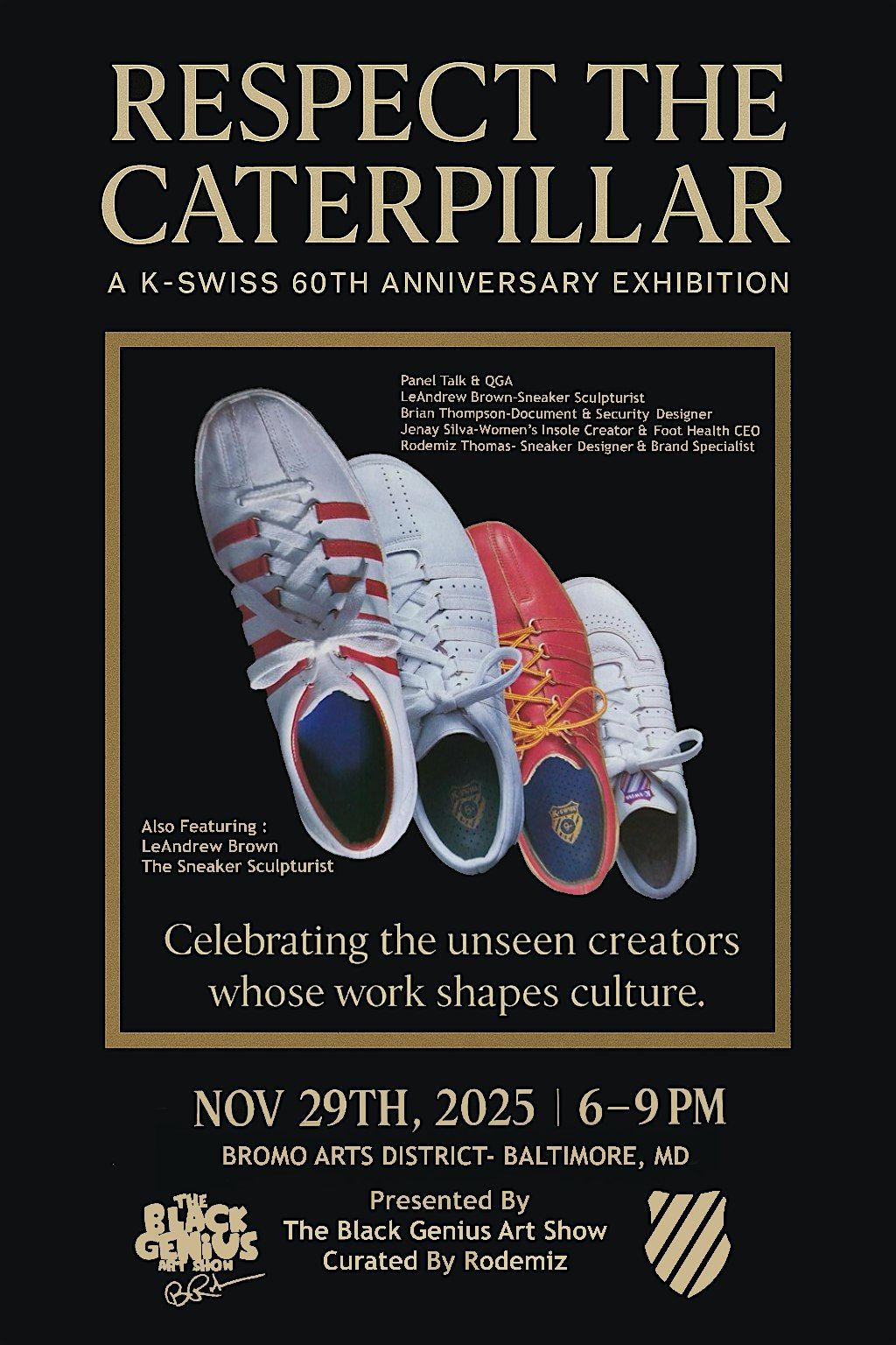 Respect The Caterpillar KSwiss 60th Anniversary