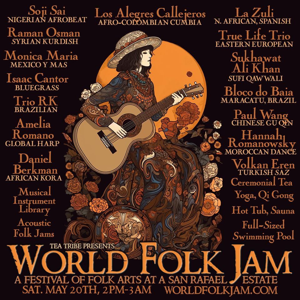 World Folk Jam Spring Edition San Rafael, Calif. May 20, 2023