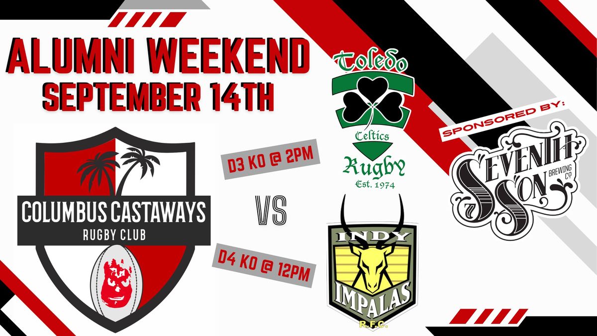 Castaways Alumni Weekend vs Indy and Toledo Rhodes Park, Columbus OH