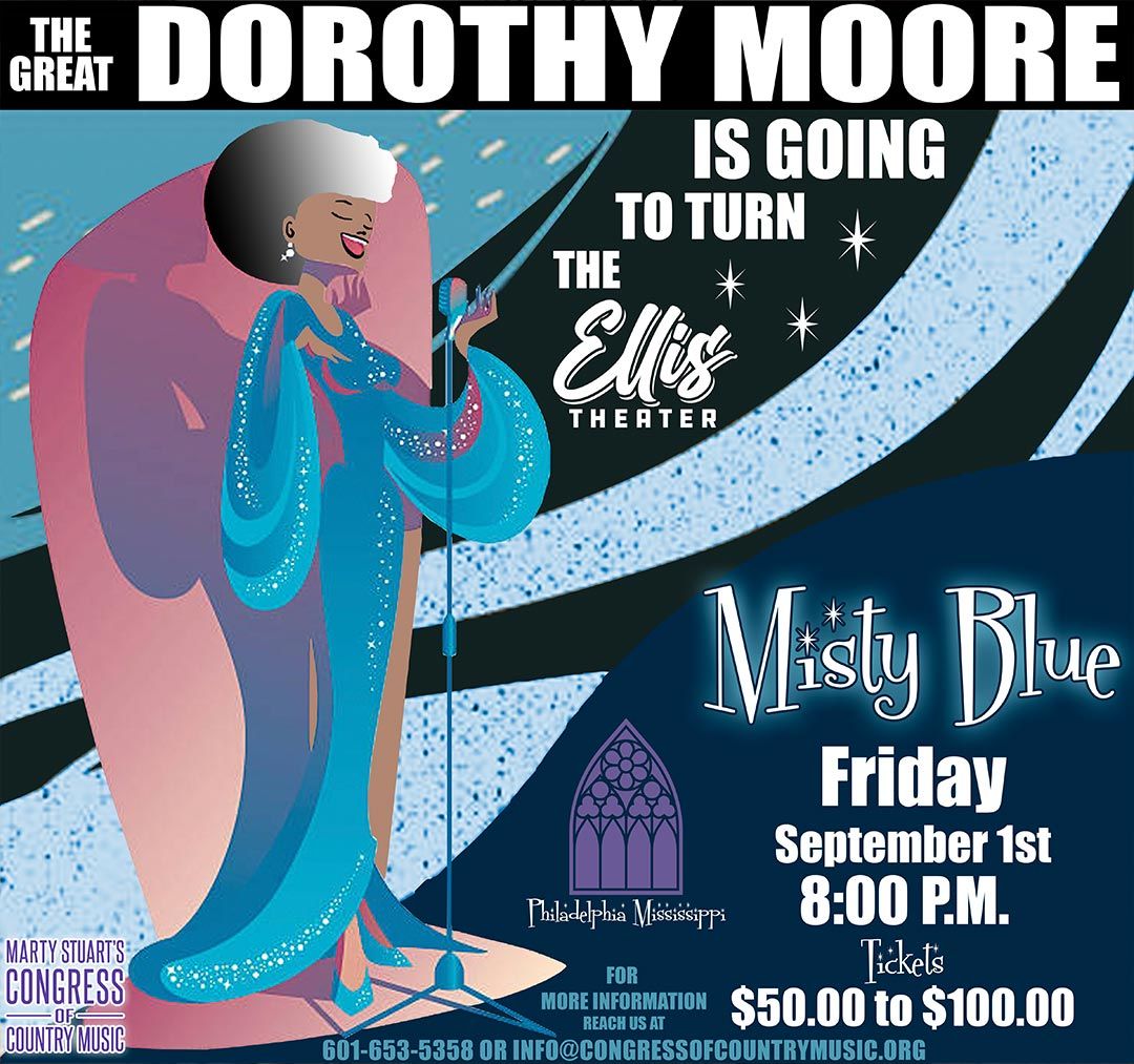 Dorothy Moore at Duling Hall at Duling Hall, Jackson on 29th October, 2026
