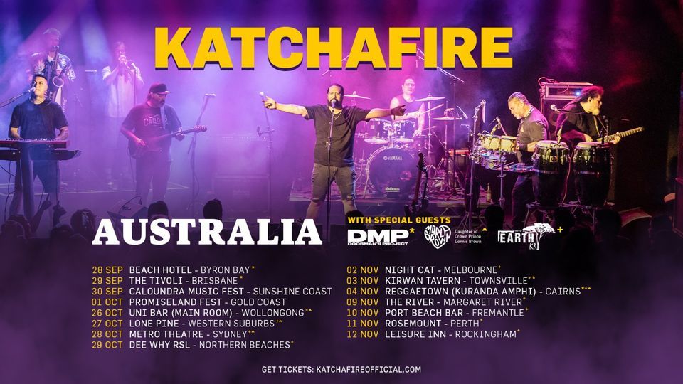 Katchafire \/\/ AUSTRALIAN TOUR \/\/ Metro Theatre, Sydney
