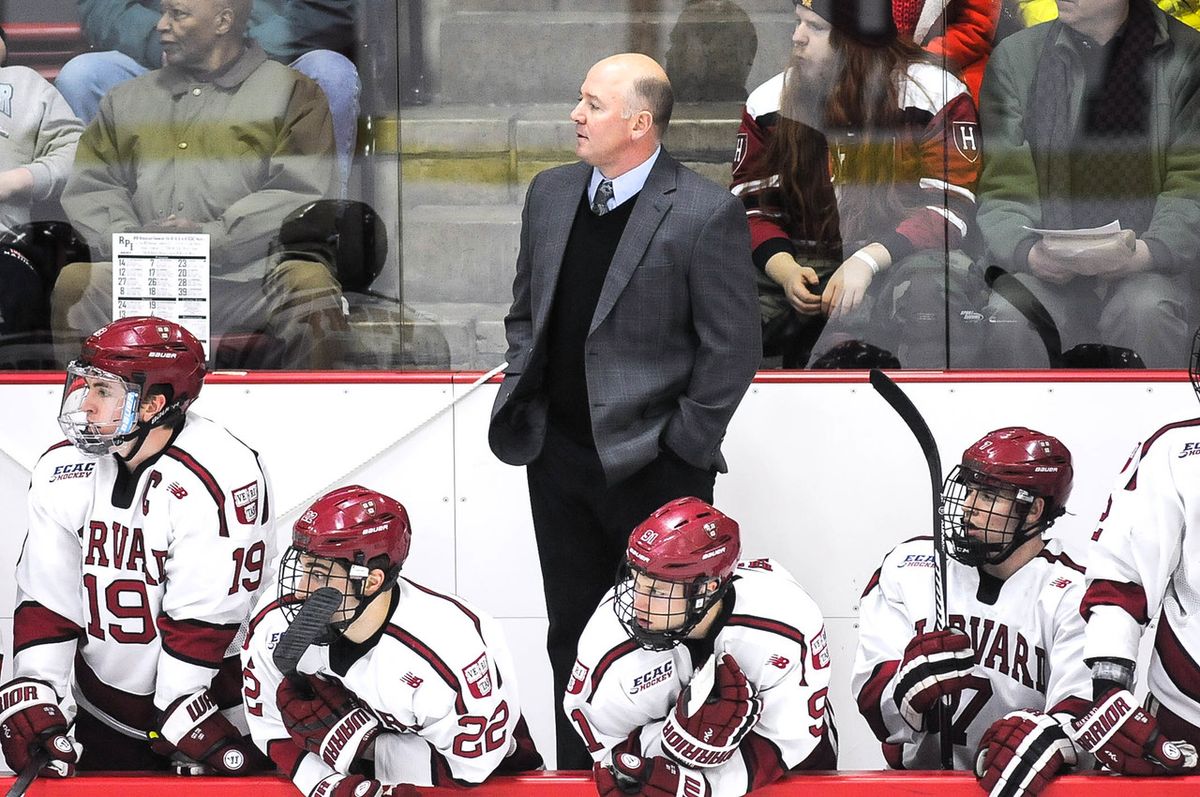 Harvard Crimson at RPI Engineers Mens Hockey at Houston Field House