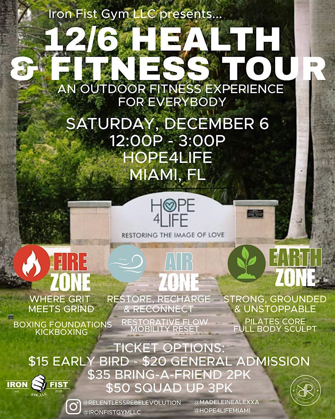 Health & Fitness Tour 2025 presented by Iron Fist Gym LLC