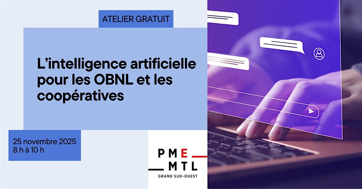 L\u2019IA pour les OSBL, coop\u00e9ratives et entreprises en \u00e9conomie sociale