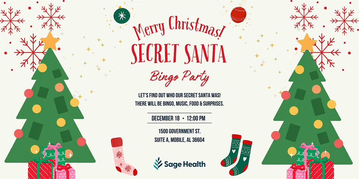 Secret Santa Bingo Party