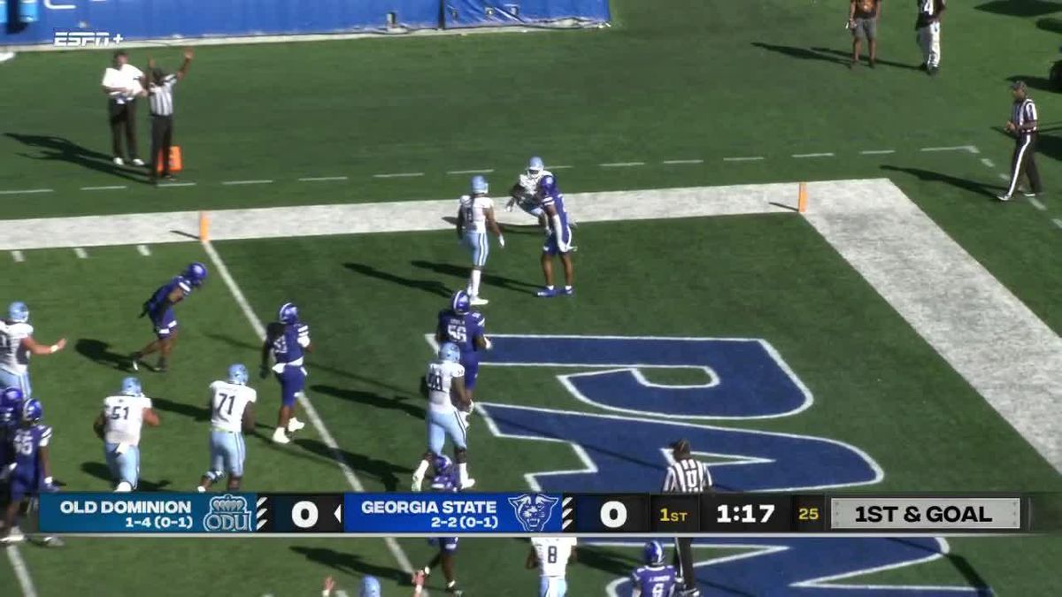 Georgia State Panthers at Old Dominion Monarchs Football