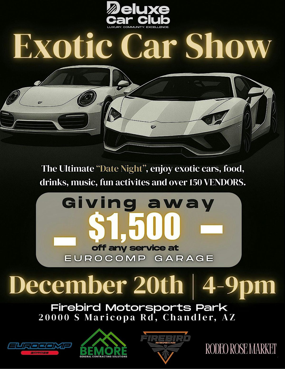 Exotic Car Show "DATE NIGHT"