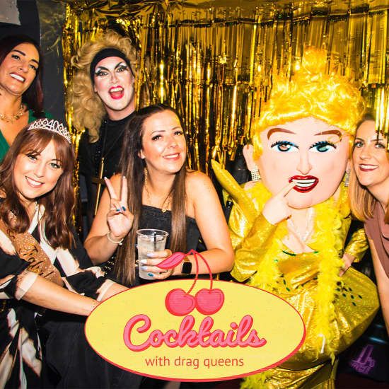 COCKTAILS with DRAG QUEENS