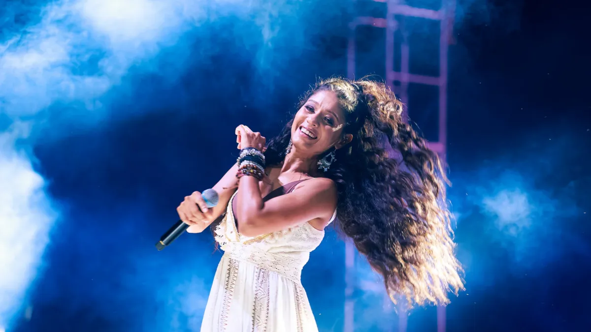 Sunidhi Chauhan in Delhi