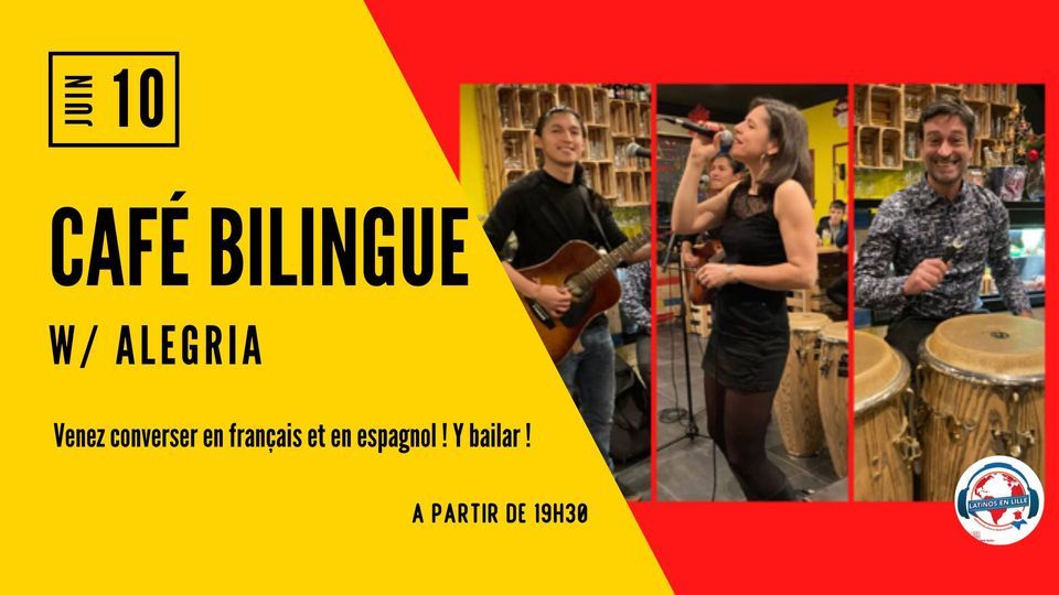 Caf\u00e9 bilingue - Latinos en Lille