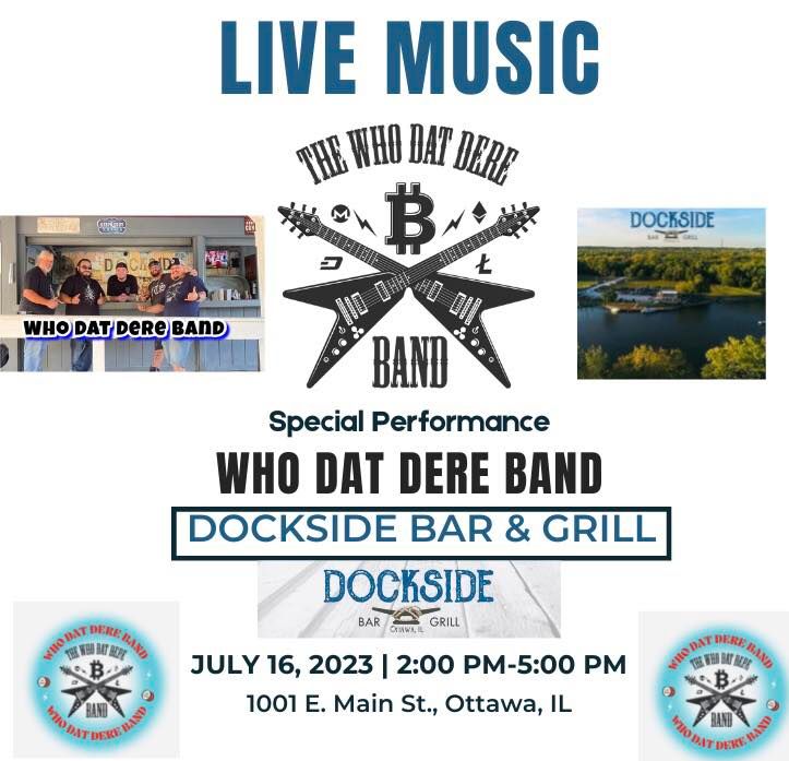 Who Dat Dere Band at Dockside Bar & Grill