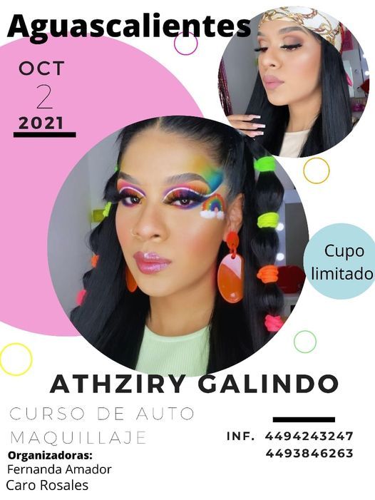 Curso Auto maquillaje Aguascalientes | Aguascalientes, Aguascalientes,  Mexico City, DF | October 2, 2021