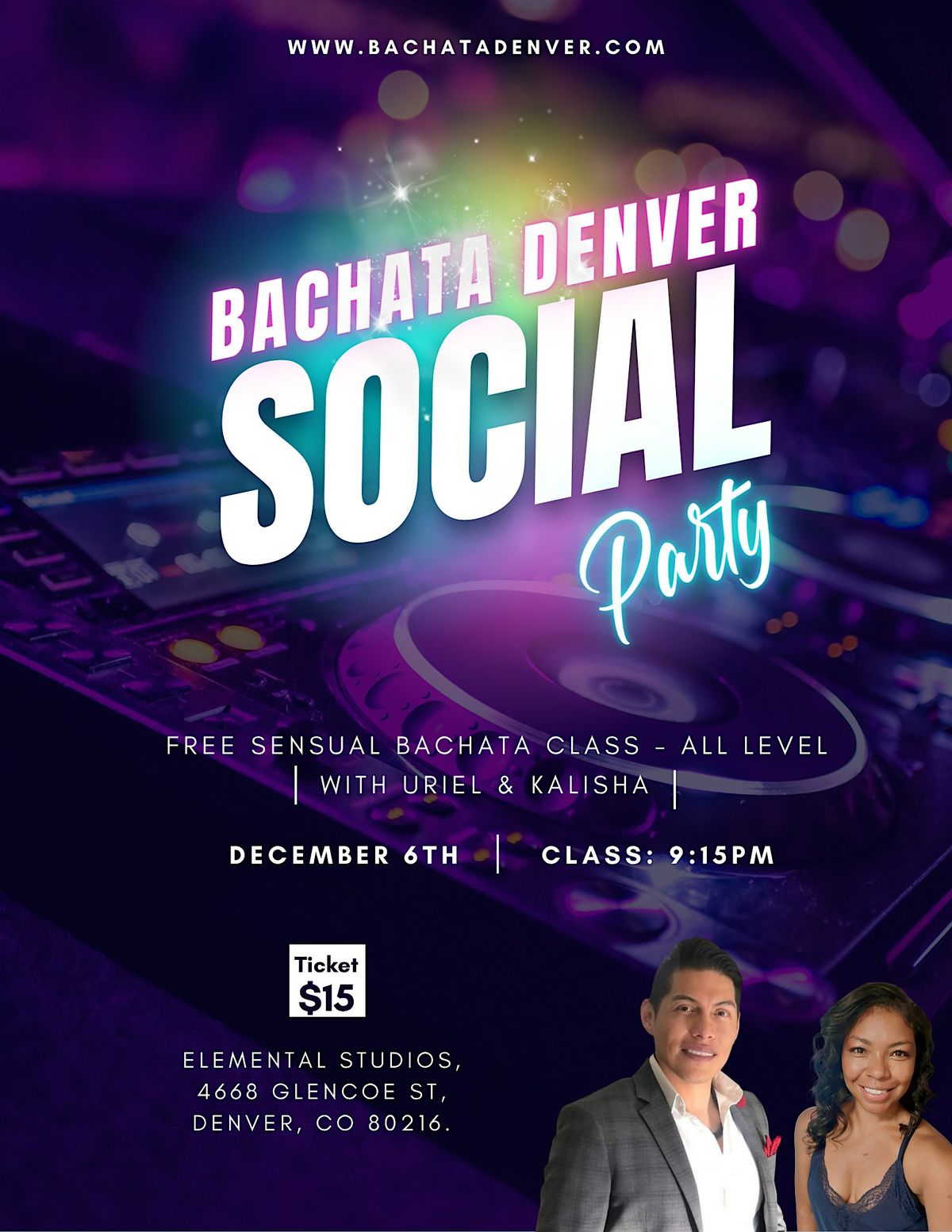 Bachata Denver Social Party