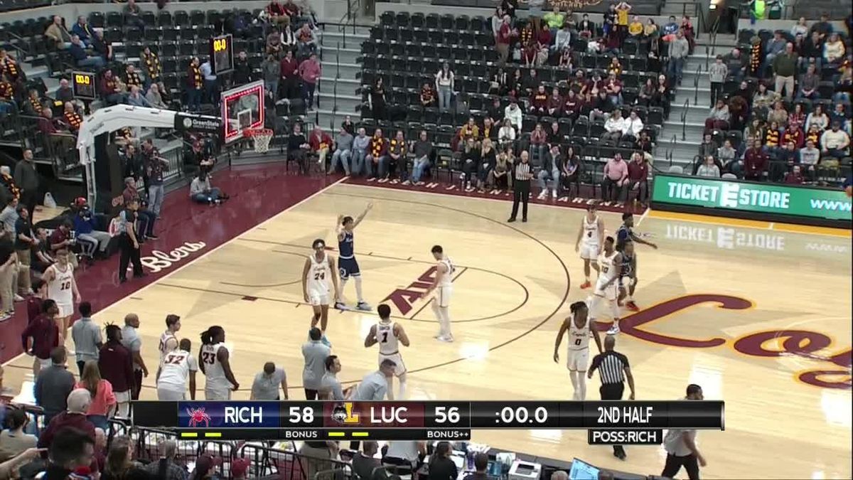 Richmond Spiders at Loyola Ramblers Mens Basketball at Joseph J. Gentile Arena