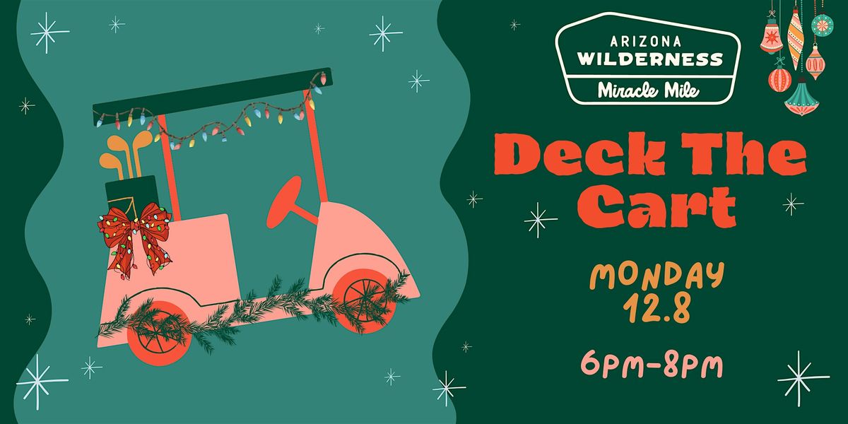 Deck the Cart: Golf Cart Holiday Contest