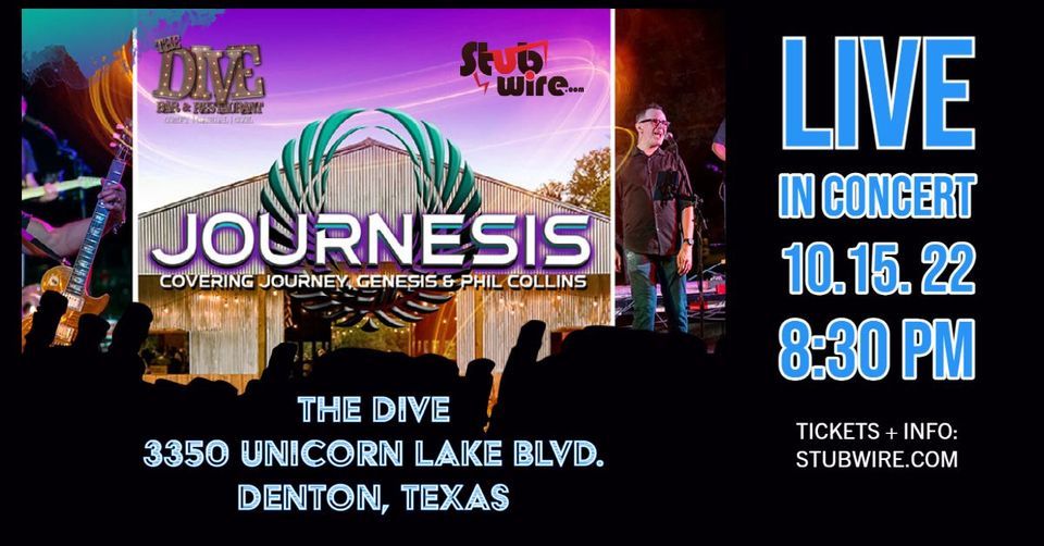 Journesis Live at The Dive The Dive, Denton, TX October 15, 2022