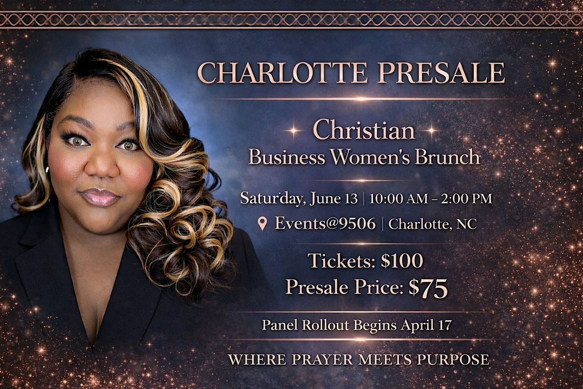 Christian Business Women\u2019s Brunch-Charlotte
