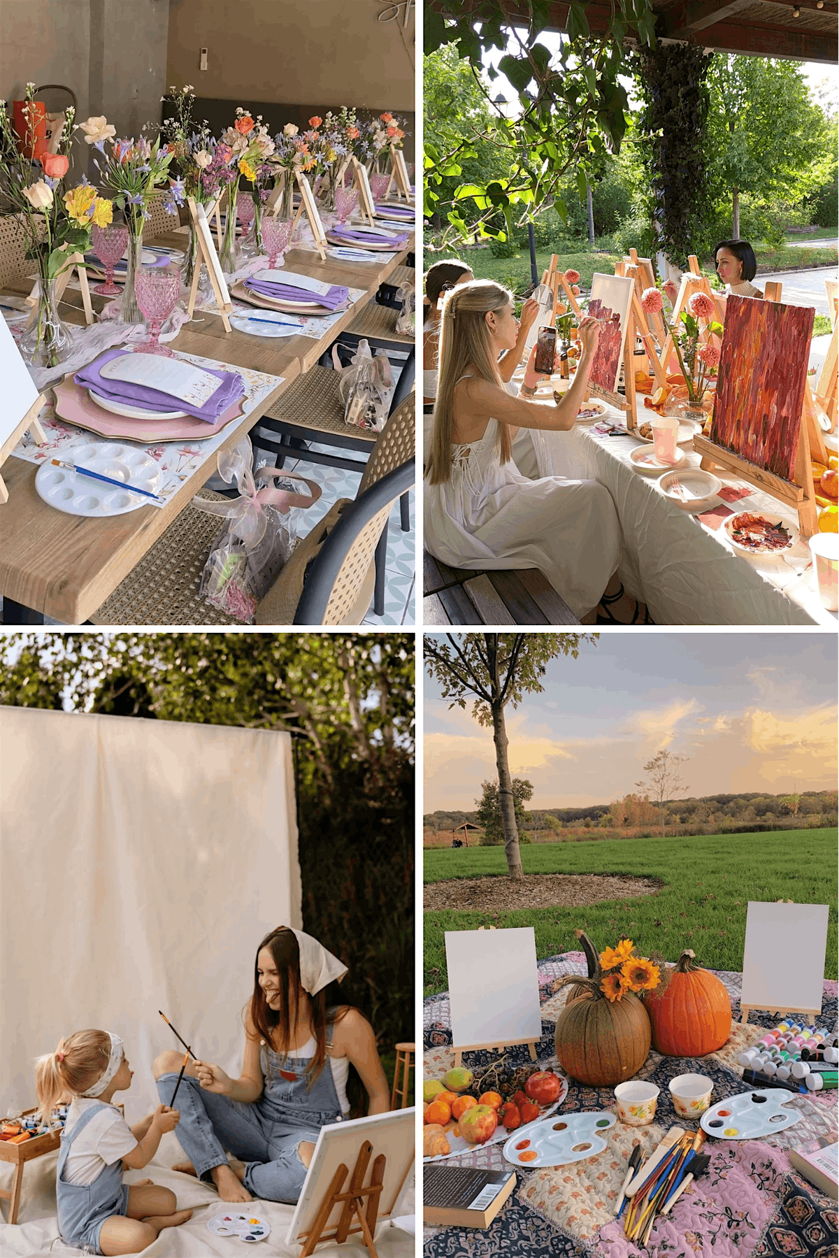 Grateful Hearts Art Day: Moms + Minis