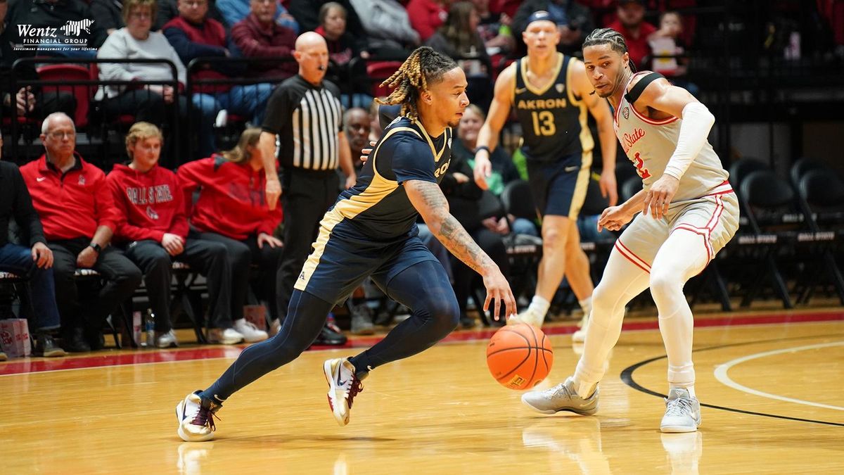 Akron Zips at Ball State Cardinals Mens Basketball