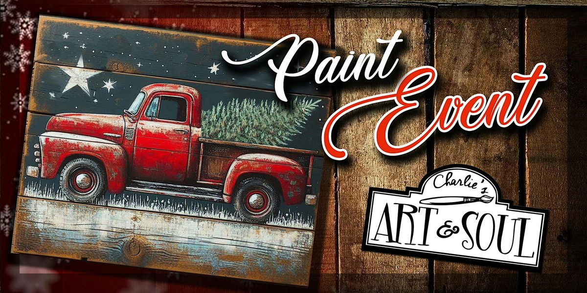 Christmas Tree Truck Painting Event at Antietam Brewery, Hagerstown, MD