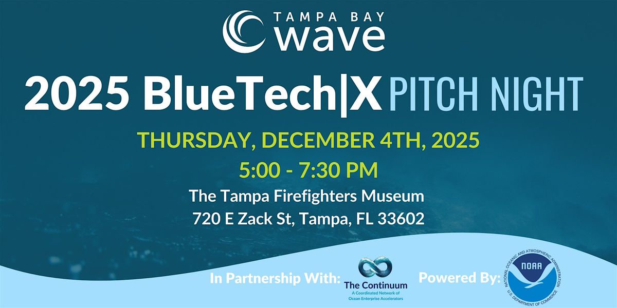 2025 BlueTech|X Pitch Night