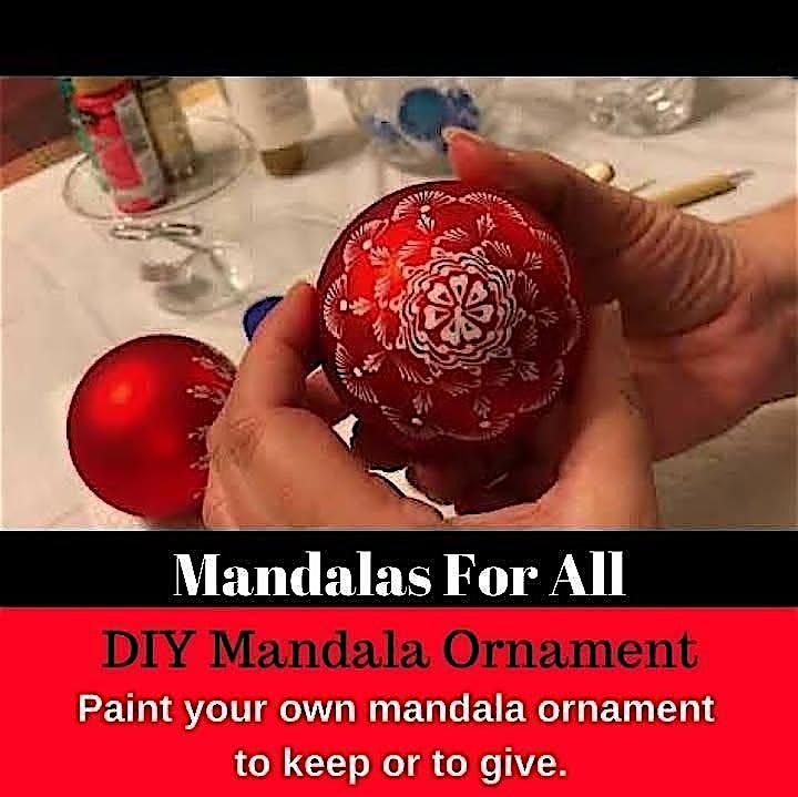 DIY Holiday Mandala Ornament